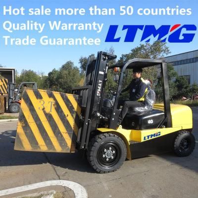 Ltmg High Quality 4 Ton Diesel Forklift with Japanese Engine