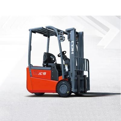 Heli 3 Wheel Electric Forklift Rear Wheel Drive Price