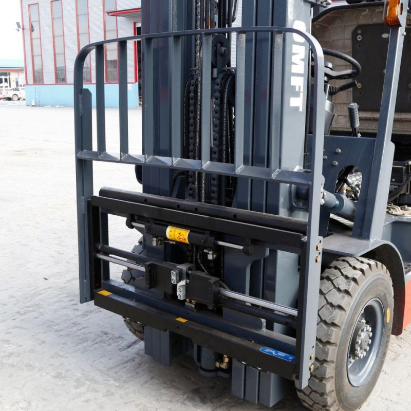 2.5ton 2.5t Diesel Forklift Truck with 4.5m 4500mm Three Stage Full Free Mast Triplex Full Free Mast