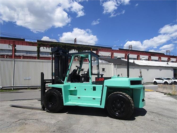 Mitsubishi Original Japanese 15 Ton Fd150 Used Diesel Forklift on Sale in Working Condition