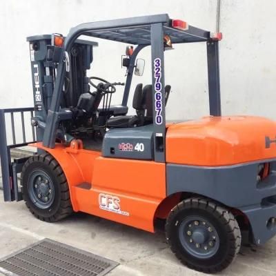 China Good Guality Heli 4ton Diesel Forklift Cpcd40 Cheap Price