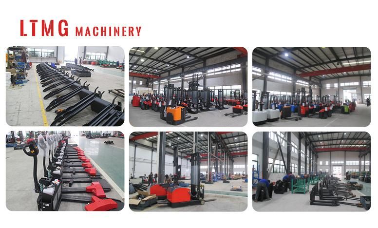 High Quality Ltmg Forklift Pallet 0.5 Ton Jack with 3m Lifting Height 500kg Semi Electric Stacker