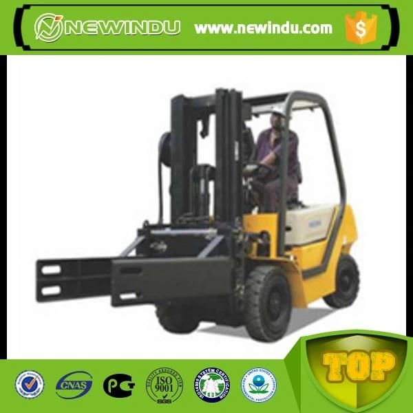 Heli 2ton Diesel Forklift with Bale Clamps