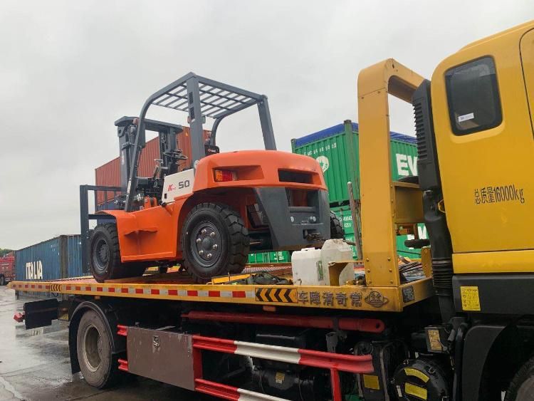 5 Ton Diesel Forklift Cpcd50 with Powerful Engine