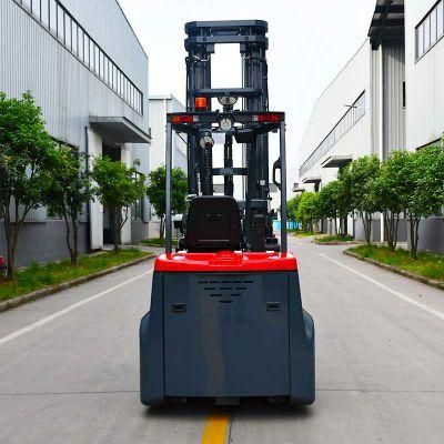 Durable in Use Articulated Forklift for Warehouse with Video Display