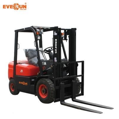 Erdf25 New Micro Small Diesel Mini Forklift with The Advantage of Good Price