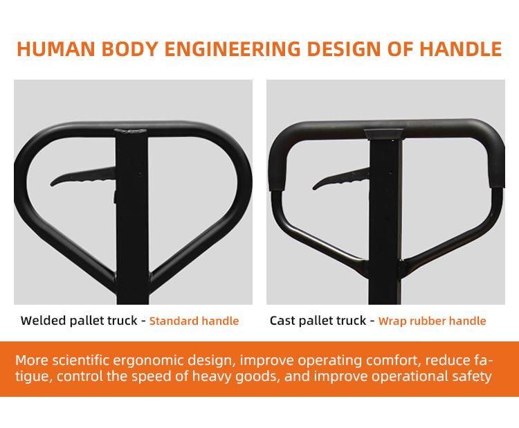 2t 3t 5t Hand Forklift CE Tested Manual Pallet Jack for Sale