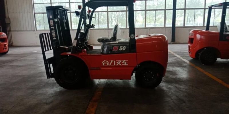 CE Heli Forklift Pallet Truck 5 Ton Forklift Diesel Forklift Price Euro