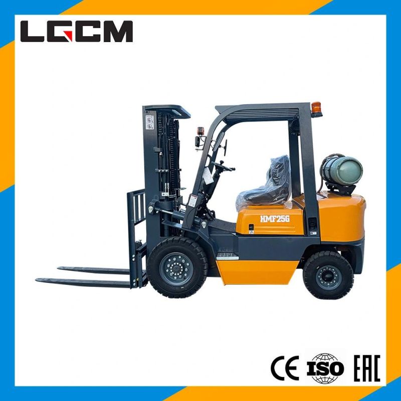Lgcm China Allterain Electric Forklift with CE Certificate Competitive Price