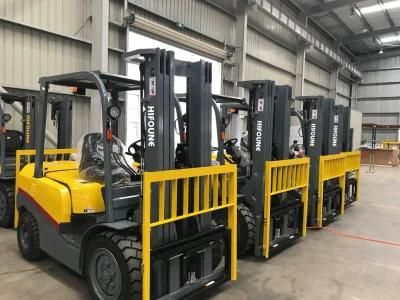 Hifoune Counterbalanced 2 Ton Diesel Forklift Truck with Ce