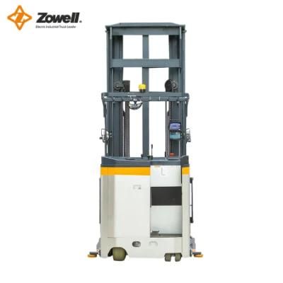 Single Faced Pallet 425-750mm Zowell Wooden Lift Truck Multi-Directional Forklift