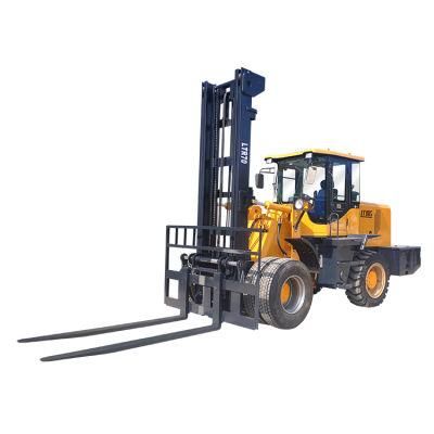 Ltmg off Road Forklift 20 Ton 10 Ton 8ton 6 Ton 3ton 3.5ton 4ton 5ton 4WD Four Wheels Drive New Articulated Rough Terrain Forklift