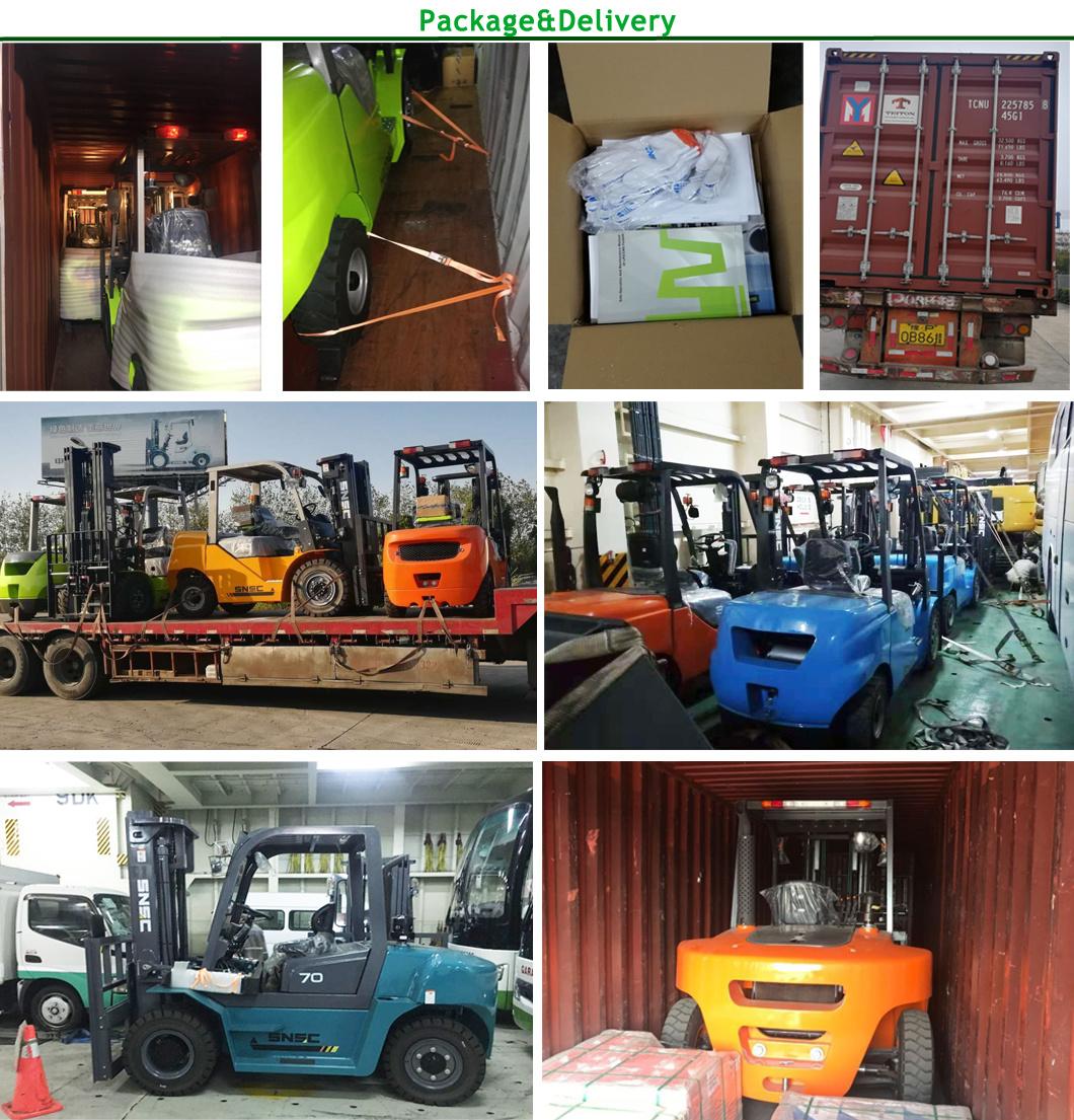 4ton Carretilla Elevadora Diesel Gas Proapne Forklift Montacargas Paper Roll Clamp