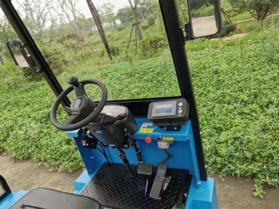 3-Wheel Electric Tractor Adjustable Gp Reach Stacker Motrec Tow Tractors