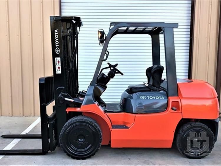 Used Diesel Forklift Toyota 7fdu35 Good Performance Japanese Isuzu Engine Diesel Used Forklift on Sale Best After Sale Sevice