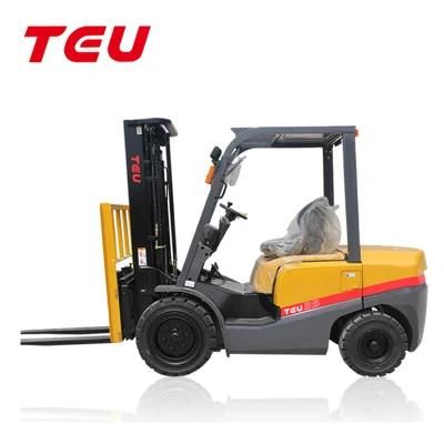 China Teu 3.5t Diesel Automatic Hydraulic Diesel Forklift, Japanese &amp; Chinese Engine