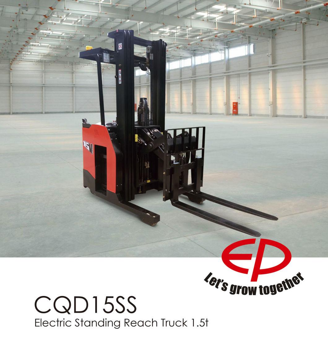 1.5ton Full AC High Speed Electric Standing Reach Truck