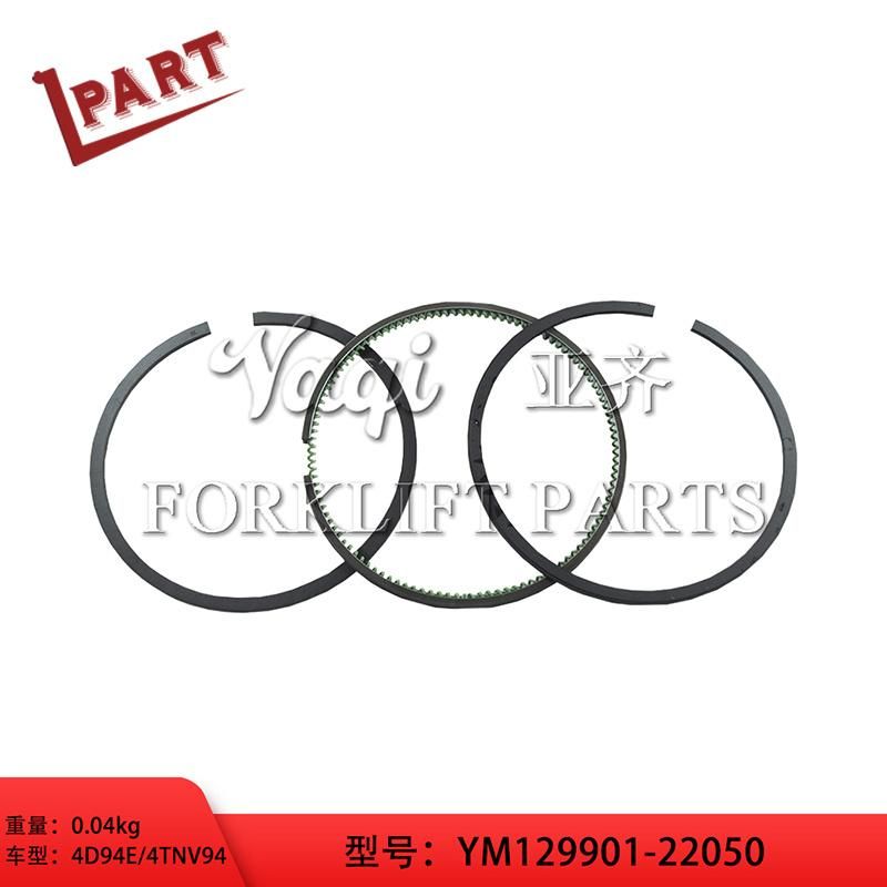 Forklift Parts 4D94e 4tnv94 Piston Ring Ym129901-22050
