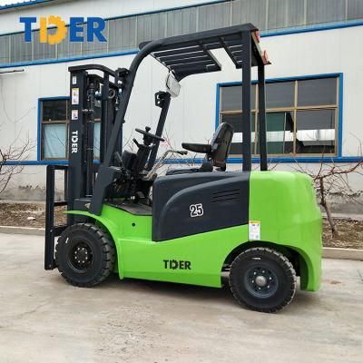 Not Adjustable Container China Pallet Truck Electric Forklift 3 Tons