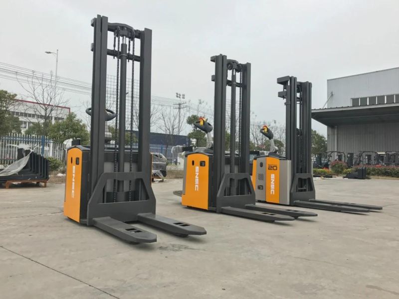 Automatic Pallet Stacker 1t 2t 3t Walking Electric Stacker