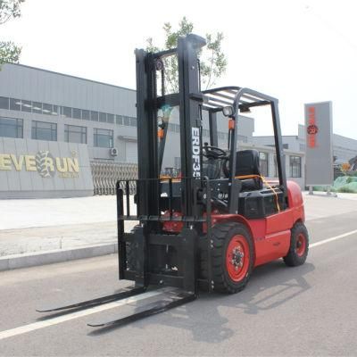 Hot Sale Everun ERDF35 Construction Equipment Machinery Smart Diesel Forklift