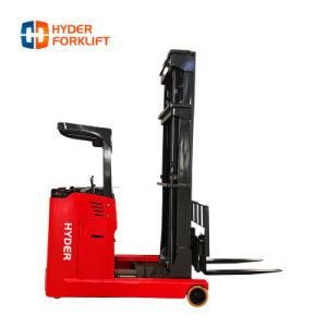 Stand on 2 T Ton Full Electric Reach Forklift Truck