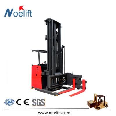 Warehouse Use 3-Way Pallet Stacker with 1000kg Capacity with 8m Lifting