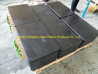 Waterproof and Chemical Resistant Polyethylene Outrigger Pads for Crane