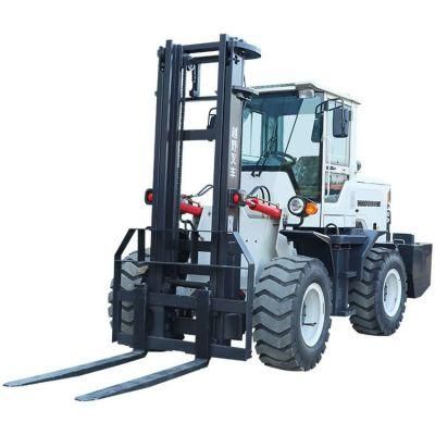 4-6m Lifting Height Et50A 5tons Forklift All Terrain