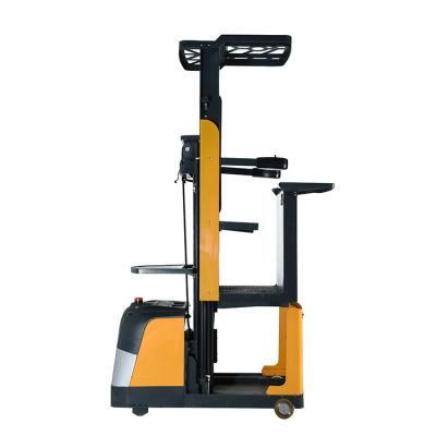 Seated Type Electric Ltmg Price Trucks Order Picker Forklift for Sale OEM