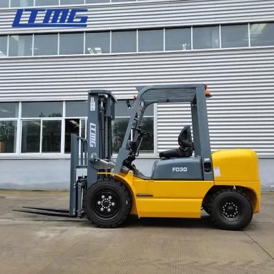 Ltmg New Forklift Diesel 3 Ton 4 Ton 5 Ton 6 Ton Truck Forklift Diesel with Paper Roll Clamp 360 Degree Price