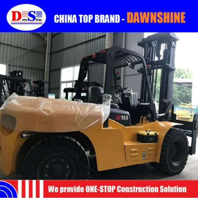 10 Ton Forklift Shantui 10 Ton Sf100 Construction Machinery