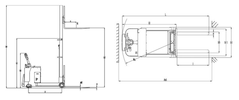 Electric Pallet Stacker (CDD*B) (Counterbalanced Type)