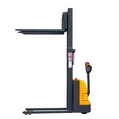 1.0ton 1.5ton Walking Electric Pallet Lift Stacker Forklift