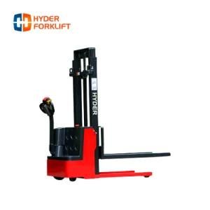 Chinese Brand Forklift Truck 1 T Ton Electric Pallet Stacker