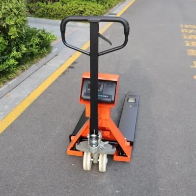 2t 2000kg 3t 3000kg Integrate Hydraulic Pump Weighting Indicator Electronic Scale Balance Hand Manual Pallet Lifting Equipment