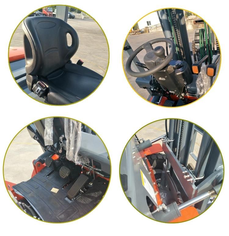 China Made Fgl30 3t LPG Gasoline Forklift Diesel Truck with Spare Parts Cheap Price