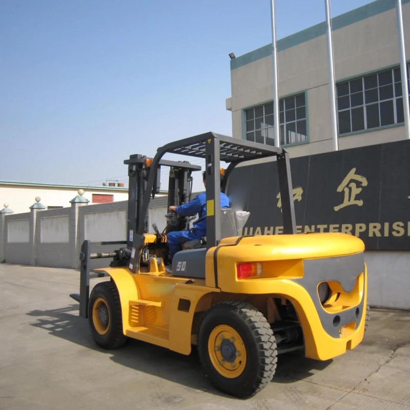 Huahe 5ton Lifting Equipment Forklift Hh50z for Sale