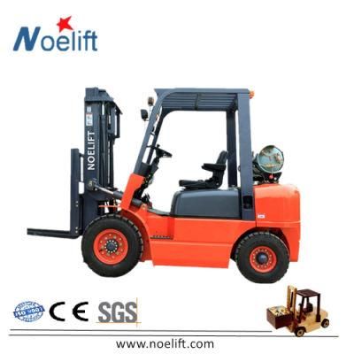 Engine-Powered Forklift Truck Gas Powered Forklift with Forklift Rain Covers