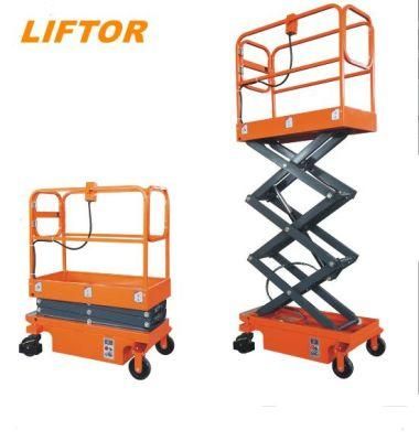 Mobile Scissor Lift Mechanical Lift Table Mechanism PU Wheels Double Scissor Lift Table Manufacturer