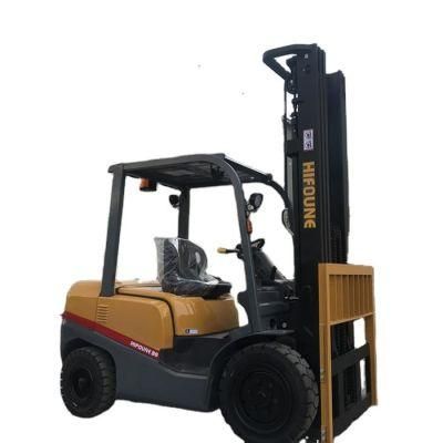3ton Lifting Height 3000mm ~ 6000mm Diesel Forklift Truck