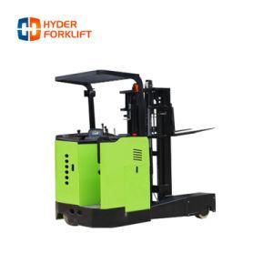Wholesale China 4 Way Pallet Stacker Electric Narrow Aisle Forklift