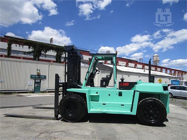 Mitsubishi Original Japanese 15 Ton Fd150 Used Diesel Forklift on Sale in Working Condition