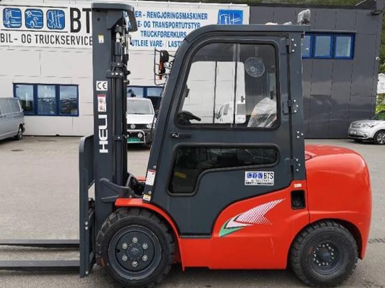 Heli 5t/6t/7t Diesel/Gasoline/LPG Counterbalanced Forklift in Stock