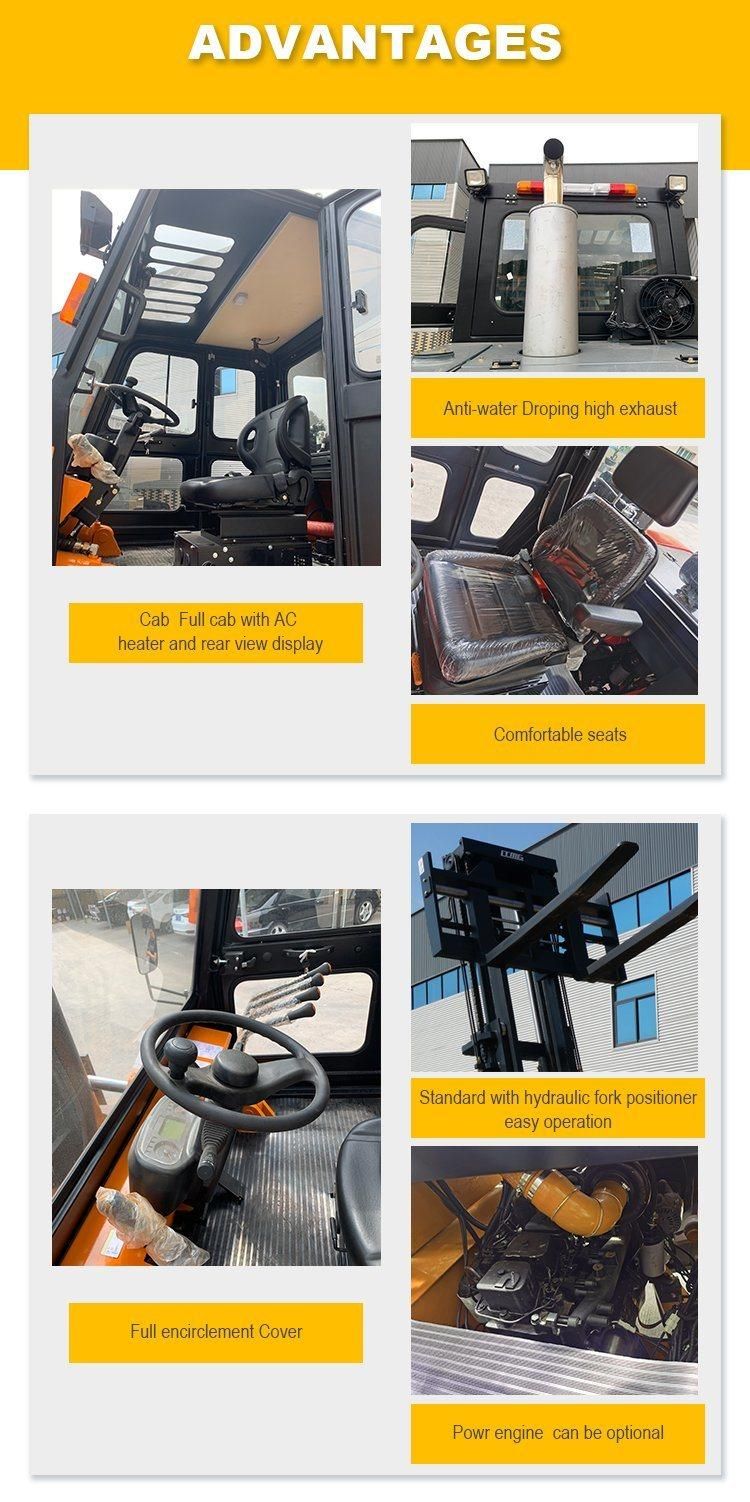 OEM Engine 14 Tonne Heavy Duty 13 Ton Folklifter Diesel Forklift Price