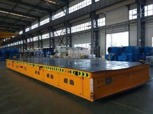 Heavy Duty Motorized Transfer Cart in Power Industry (200 tons)