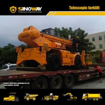 4 Ton Rotation Telehandler Telescopic Forklift with Cummins Engine