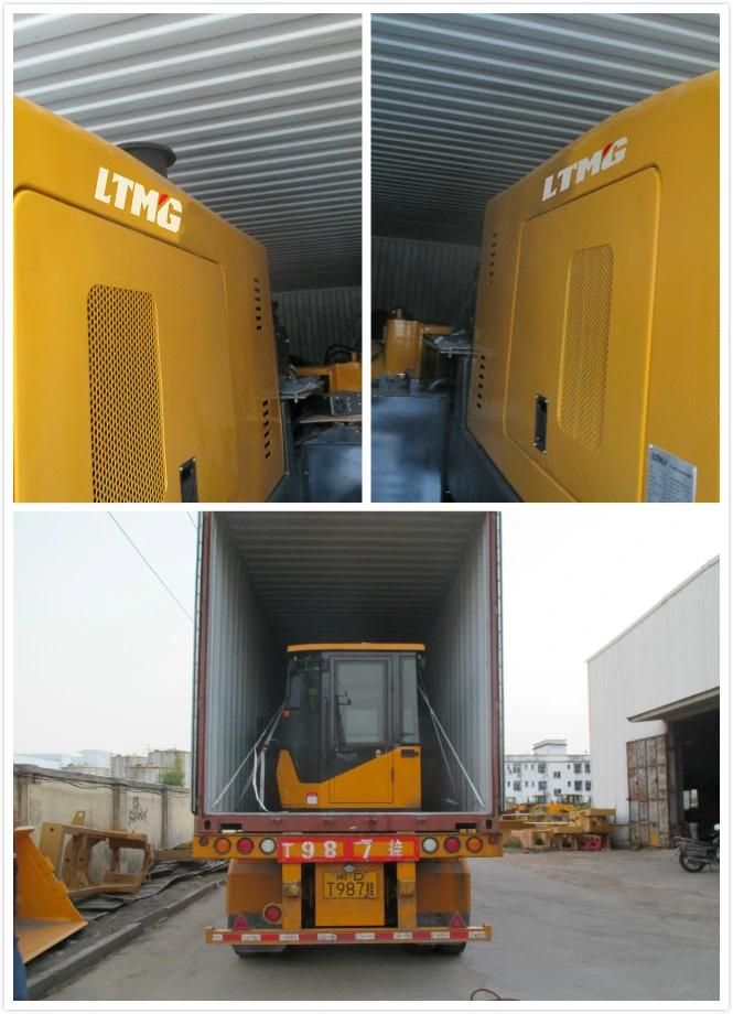 Rough Terrain Forklift Diesel Big 15ton 20ton Rough Terrain Forklift with Side Shifter Air Conditioner