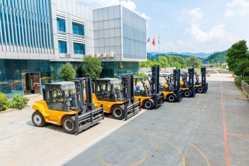 XCMG 8 Ton Diesel Forklift with Isuzu Engine Cpcd80