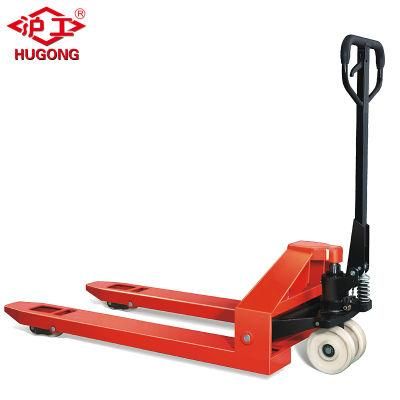 PU Wheel Df 2.0 Ton Casting Pumps Hand Pallet Truck Pallet Jack Manual Forklift